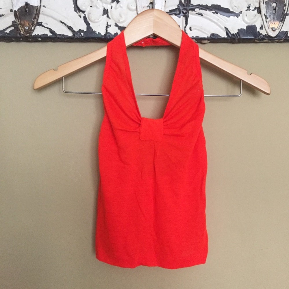Vintage Orange Halter